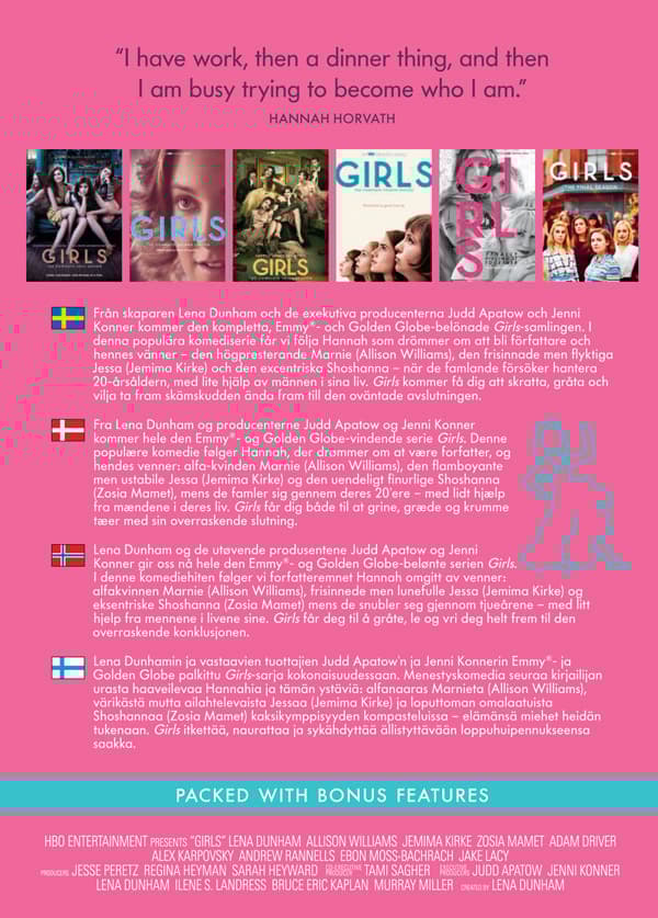 Girls / Complete collection (12 DVD)