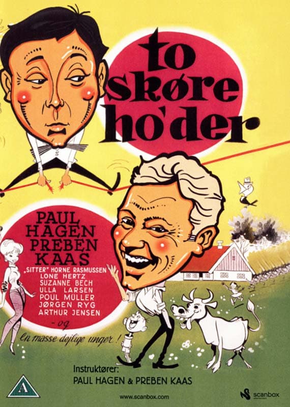 TO SKØRE HO'DER (DVD)