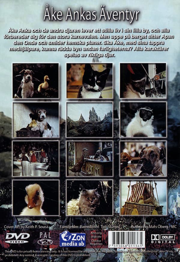 Åke Ankas äventyr (DVD)
