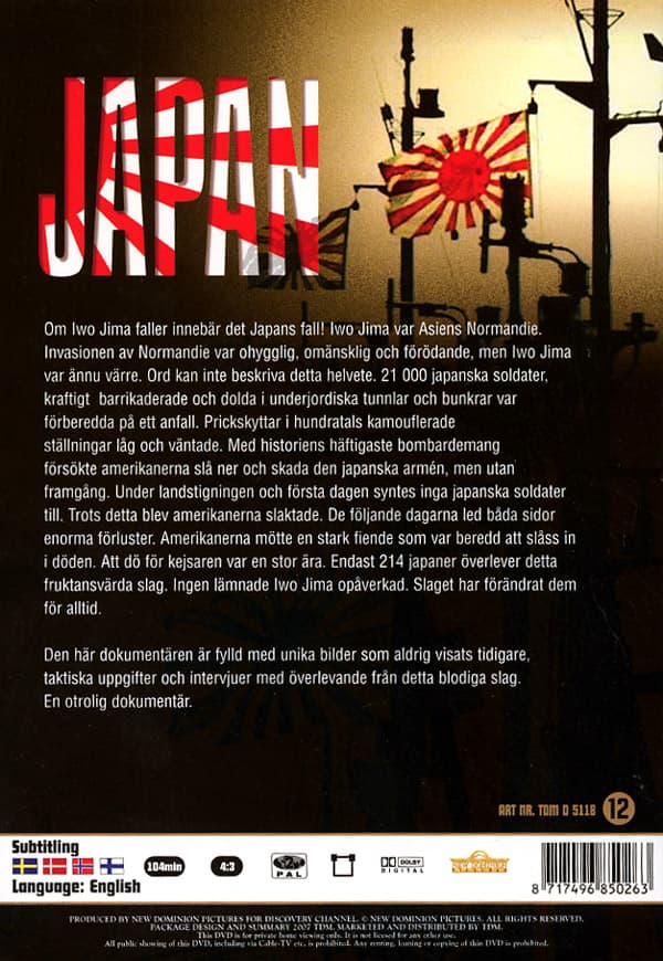 Anfallet mot Japan / Männen i H-kompaniet (2 DVD)