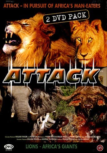 Attack / Lejon + Afrikas jättar (2 DVD)