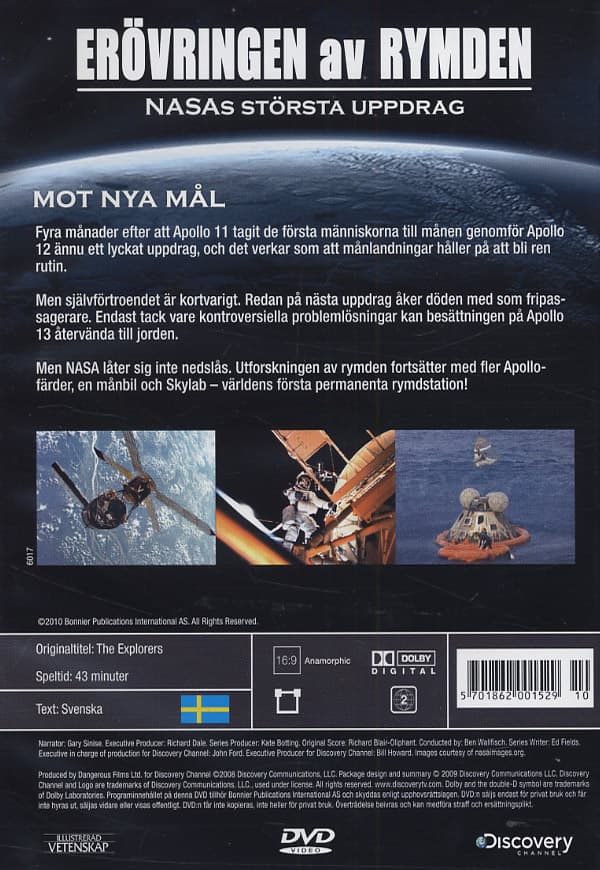 Erövringen av rymden / Mot nya mål (DVD)