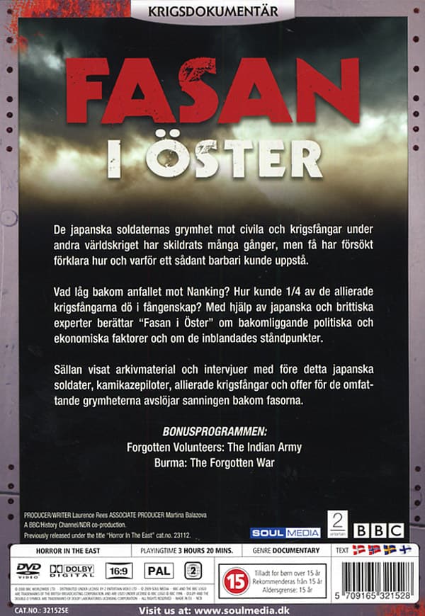 Fasan i öster (3 DVD)