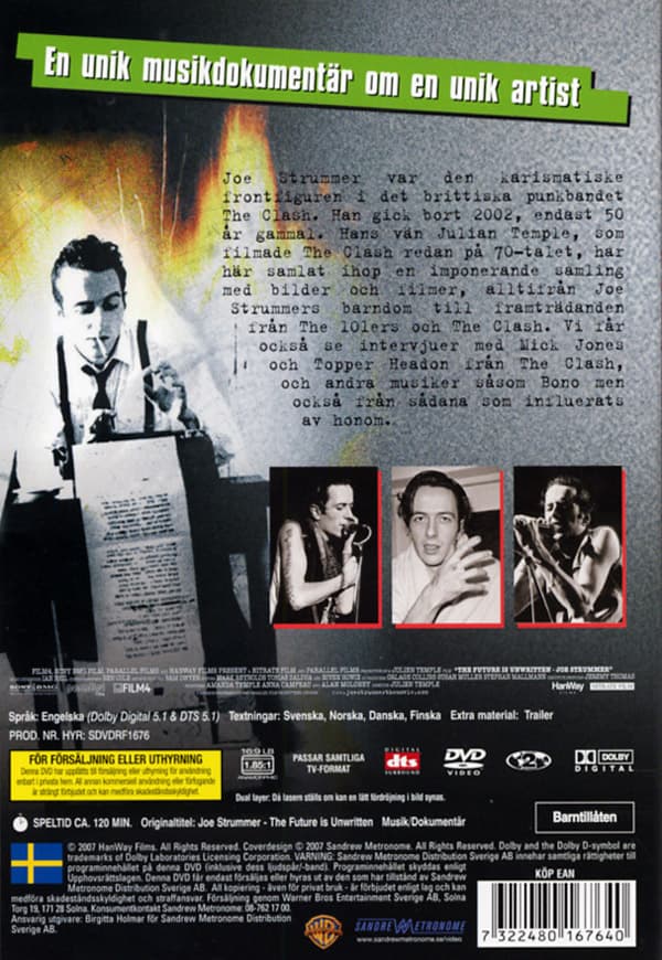 Future is unwritten / Joe Strummer (DVD)