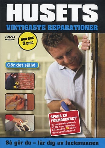 Husets viktigaste reparationer (3 DVD)