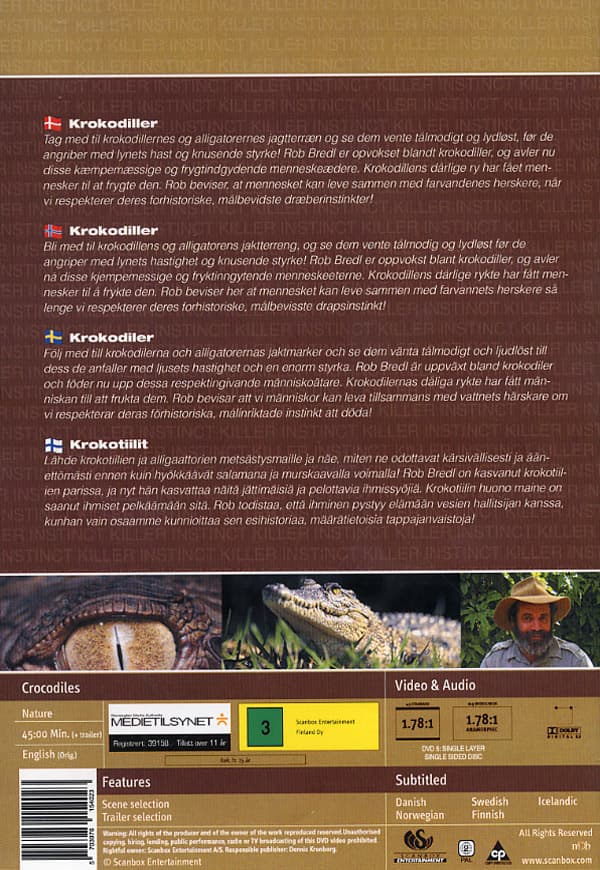 Killer instinct / Crocodiles (DVD)