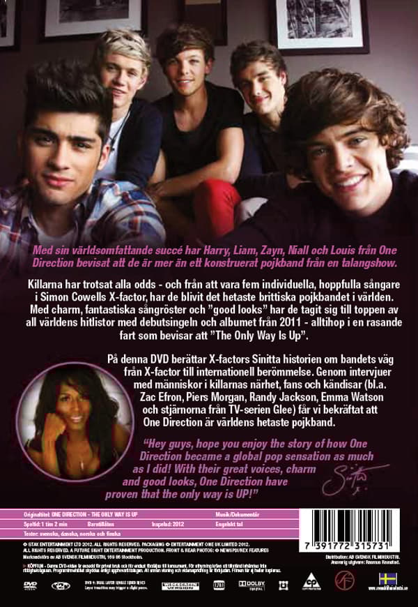 One Direction: The only way is up (DVD)