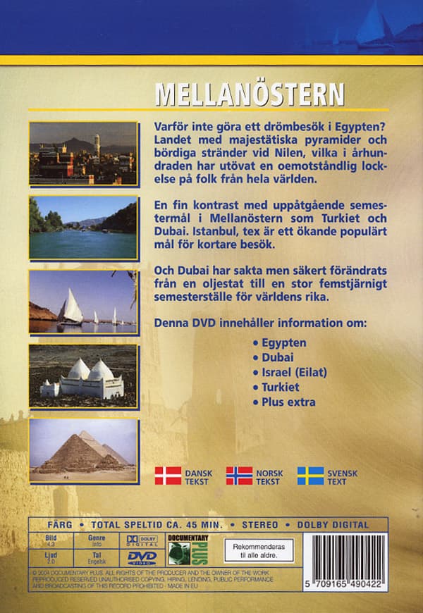 Resan går till Mellanöstern (DVD)