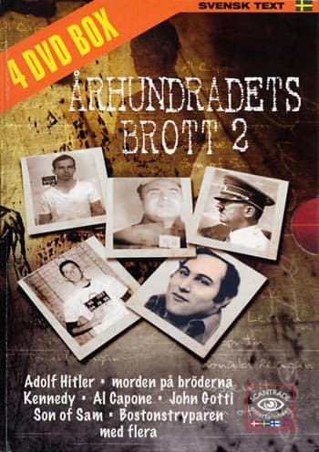 Århundradets brott vol 2 (4 DVD)