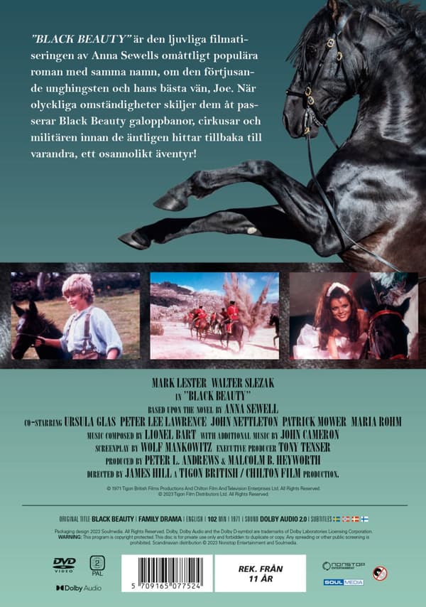 Black Beauty (1971) (DVD)