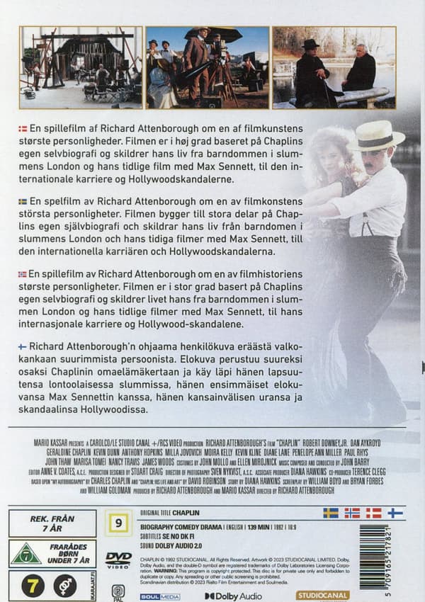 Chaplin (1992) (DVD)
