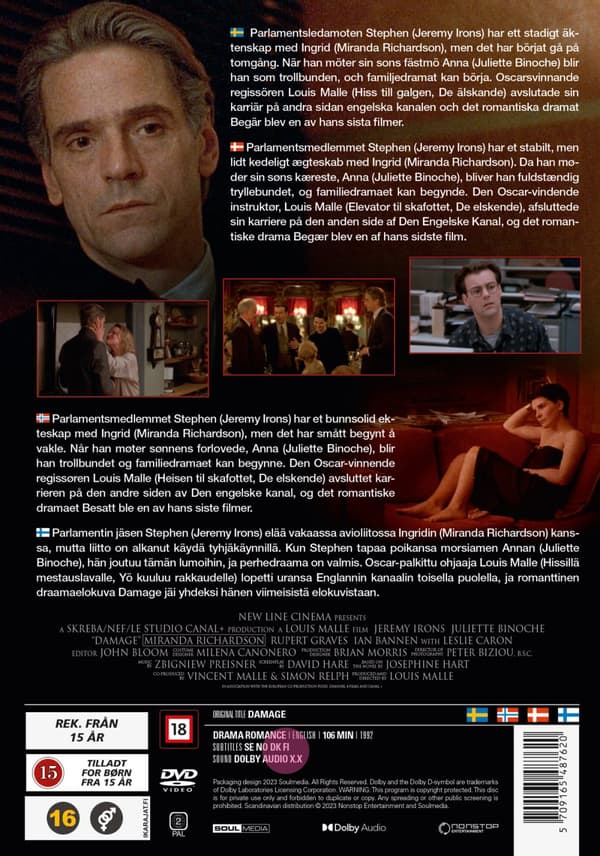 Damage (DVD)