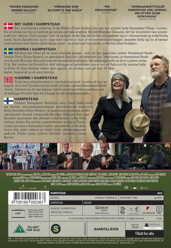 Hemma i Hampstead (DVD)