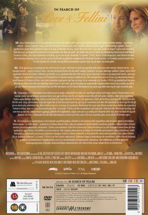 In search of love & Fellini (DVD)