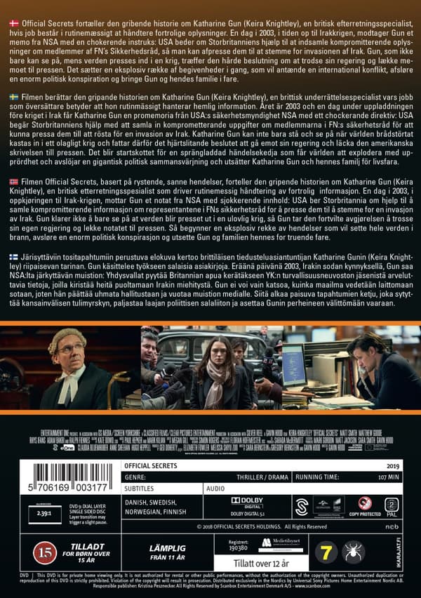 Official secrets (DVD)