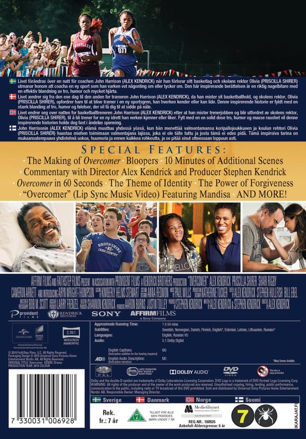Overcomer (DVD)