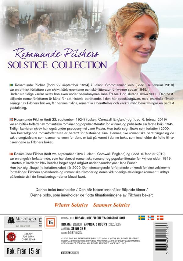 Rosamunde Pilcher / Solstice collection (3 DVD)