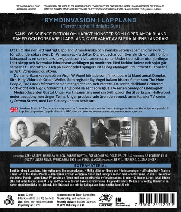 Rymdinvasion i Lappland (Blu-ray)