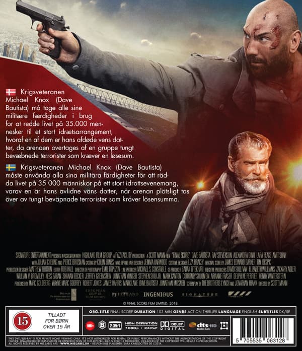 Final score (Blu-ray)