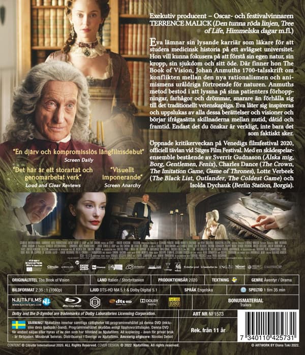 The book of vision (Blu-ray)