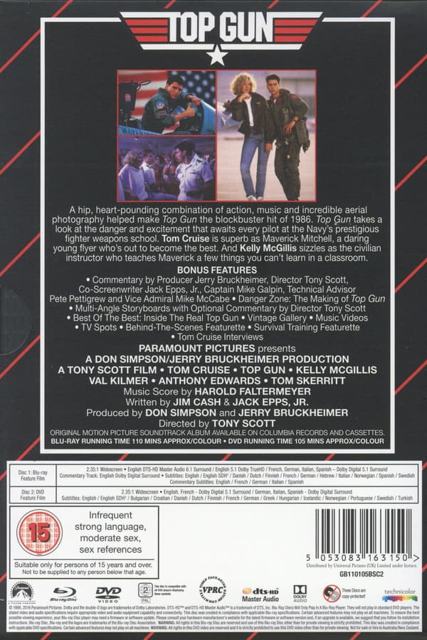 Top Gun - Limited Edition VHS Collection (Blu-ray + DVD)