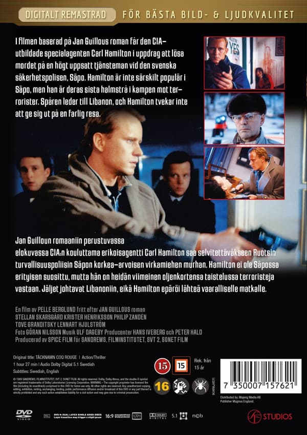 Täcknamn Coq Rogue - Remastrad (DVD)