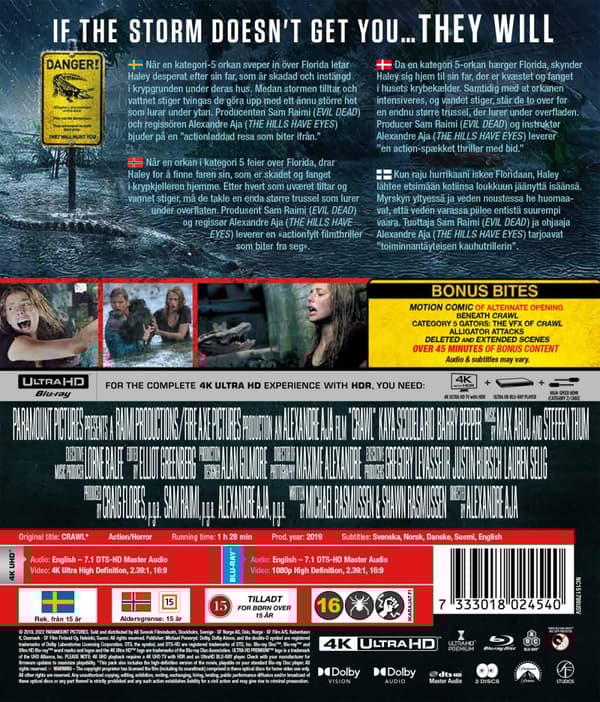 Crawl (4K Ultra HD + Blu-ray)
