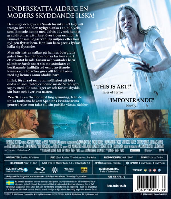 Inside (2007+2017) (Blu-ray)