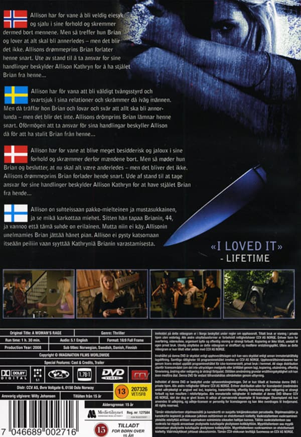 A woman's rage (DVD)