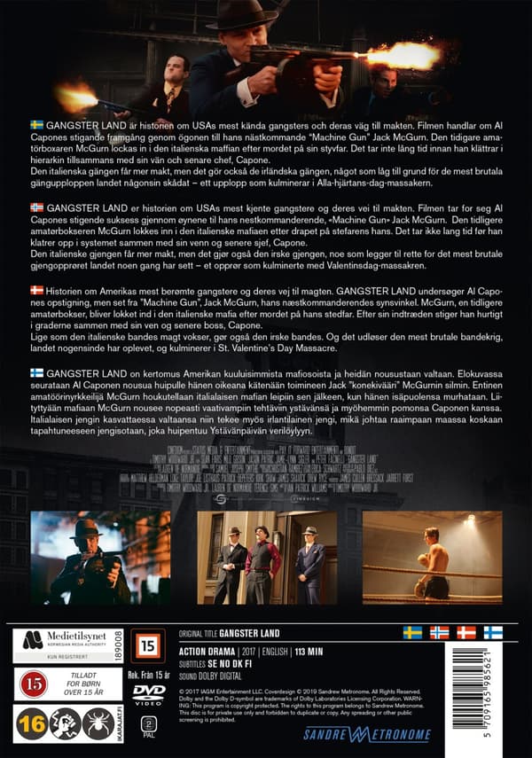 Gangster land (DVD)
