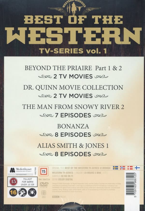 Best of western - TV-series vol 1 (12 DVD)