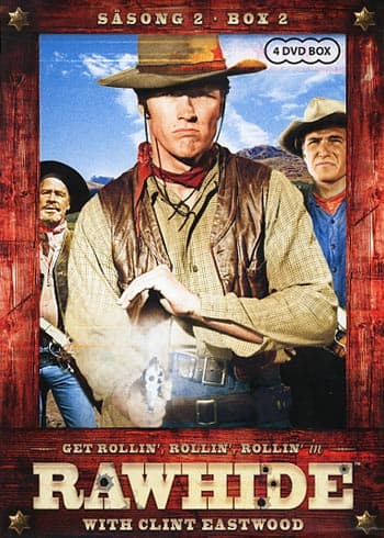 Clint Eastwood / Rawhide - Säsong 2 Box 2 (4 DVD)