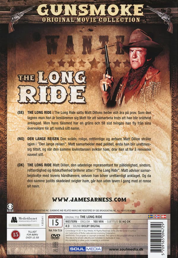 Gunsmoke / The long ride (DVD)