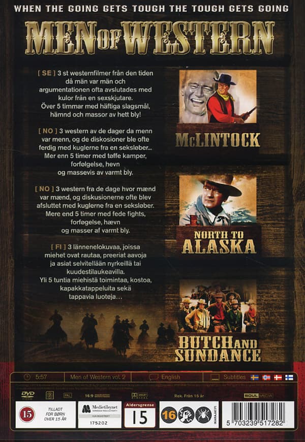 Men of western - Western heroes vol 2 (3 DVD)