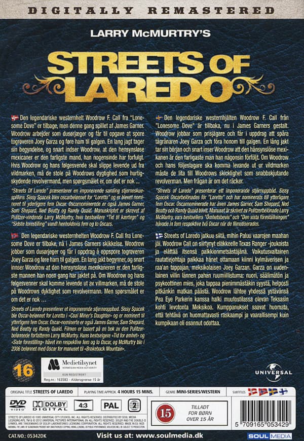 Streets of Laredo (2 DVD)