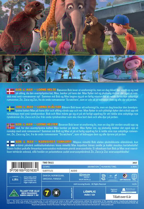 Bob & Max - Ludna hjältar (DVD)