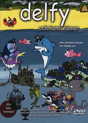 Delfy & hans vänner / Den dumma roboten (DVD)