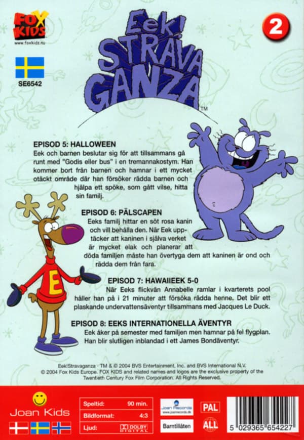 Eek! Stravaganza 2 5-8 (DVD)