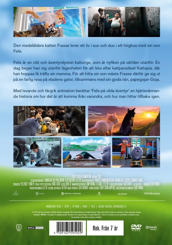 Felix på vilda äventyr (DVD)