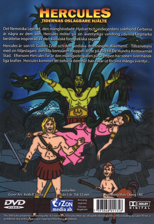 Hercules / Tidernas oslagbare hjälte (DVD)
