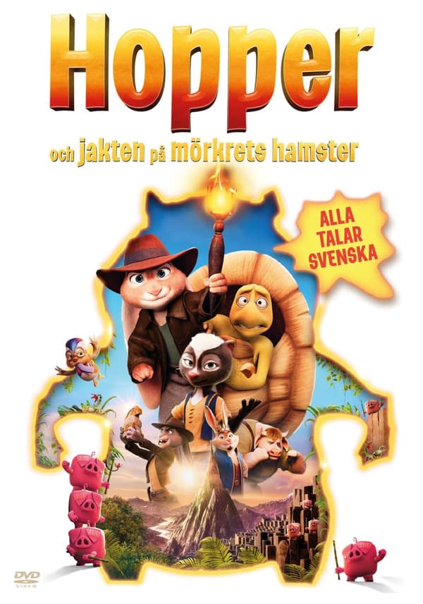 Hopper och jakten på mörkrets hamster (DVD)