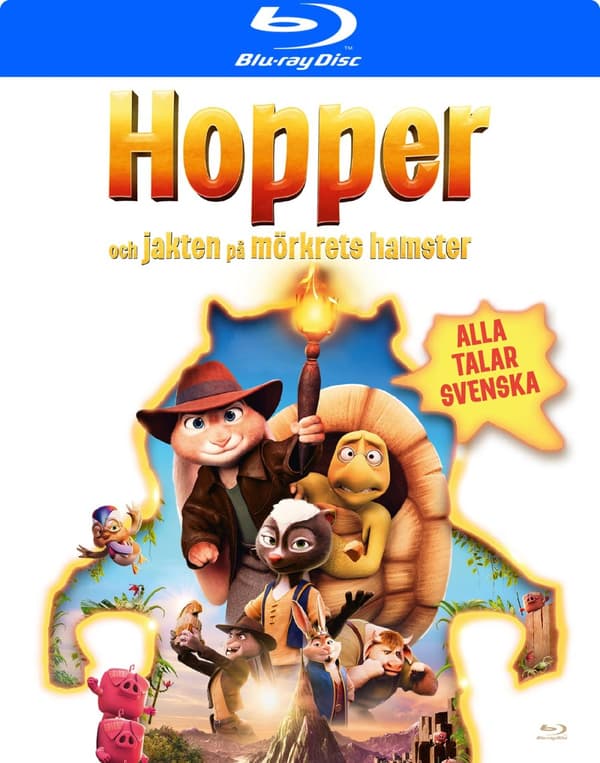 Hopper och jakten på mörkrets hamster (Blu-ray)