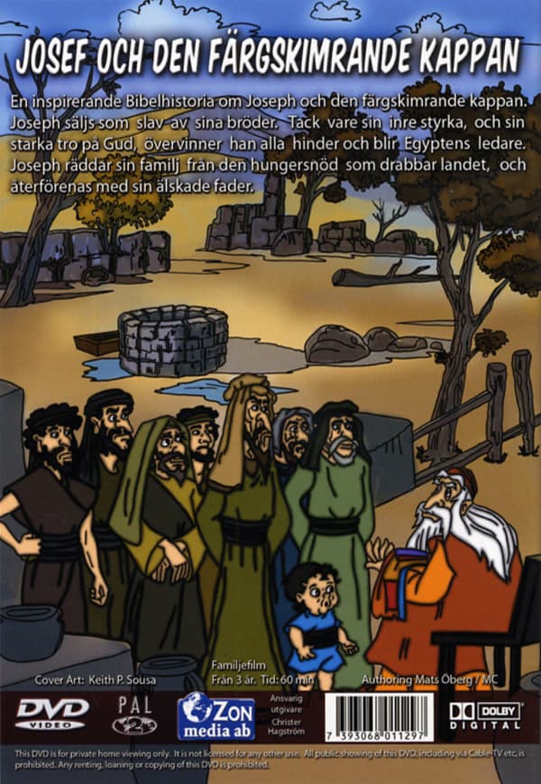 Josef och den färgskimrande kappan (DVD)