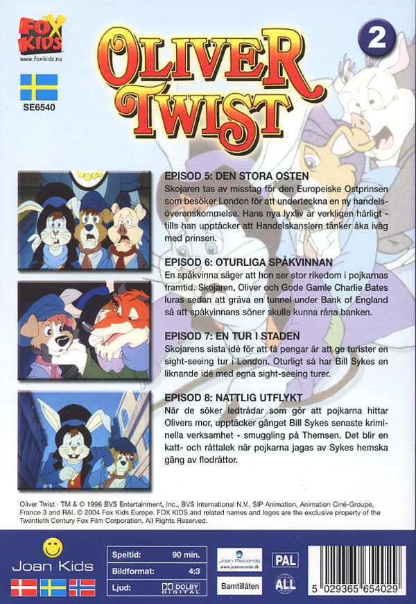 Oliver Twist vol 2 (DVD)