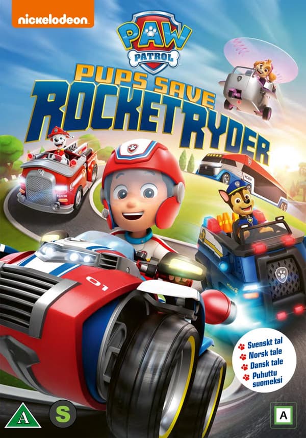 Paw Patrol - Pups save Rocket Ryder (DVD)