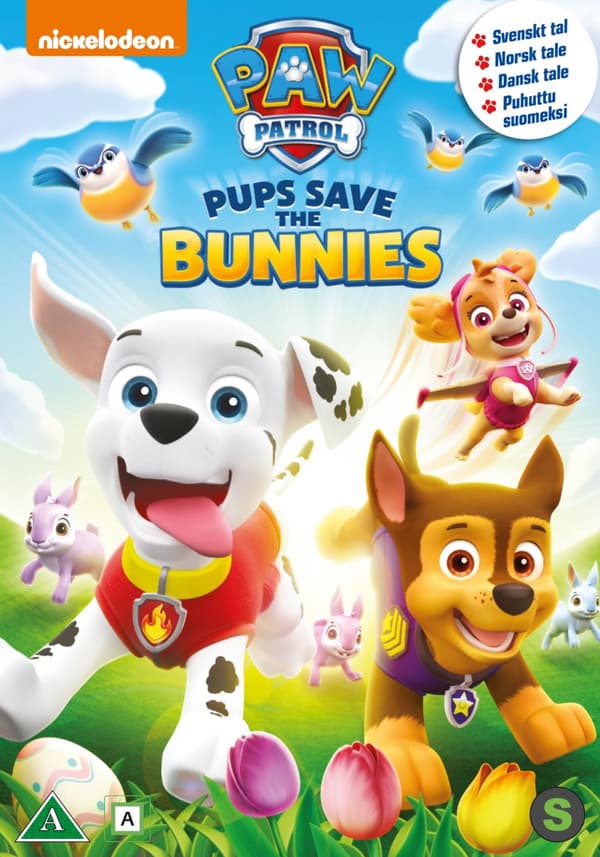 Paw Patrol - Valparna räddar kaninerna (DVD)
