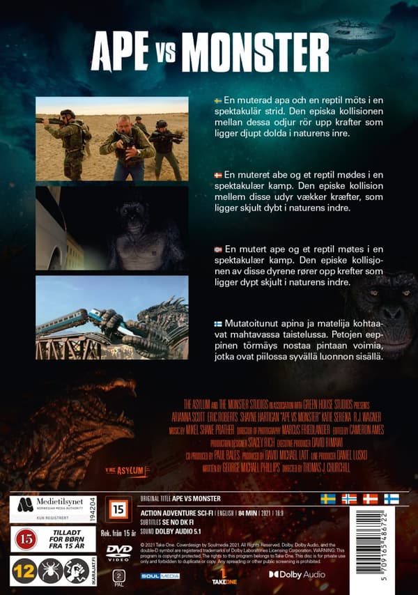 Ape vs Monster (DVD)