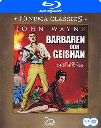 Barbaren och Geishan (Blu-ray + DVD)