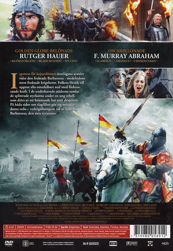 Barbarossa / The king (Hyrversion) (DVD)