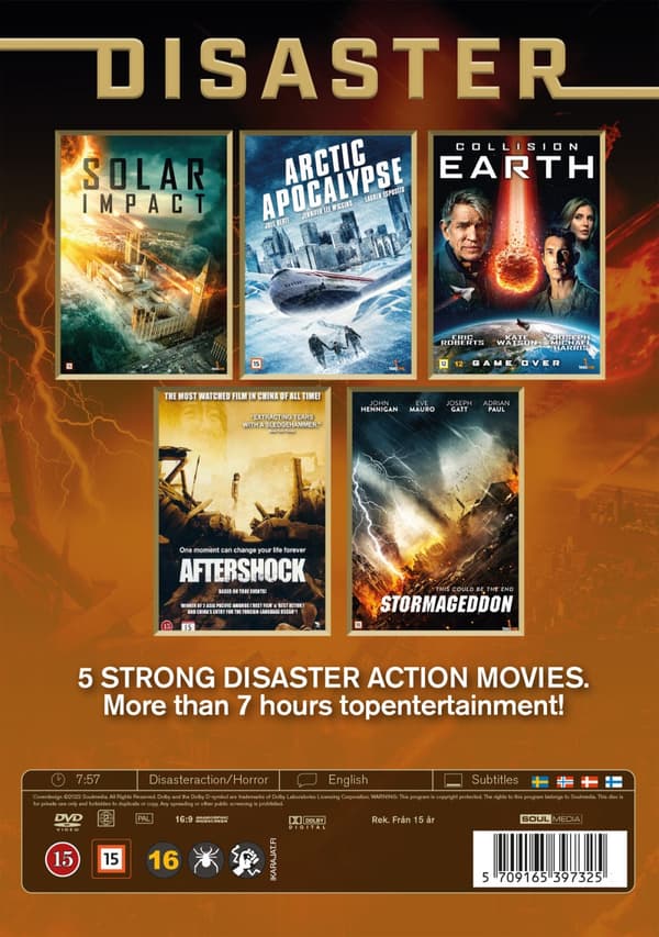 Disaster collection - Natural (5 DVD)